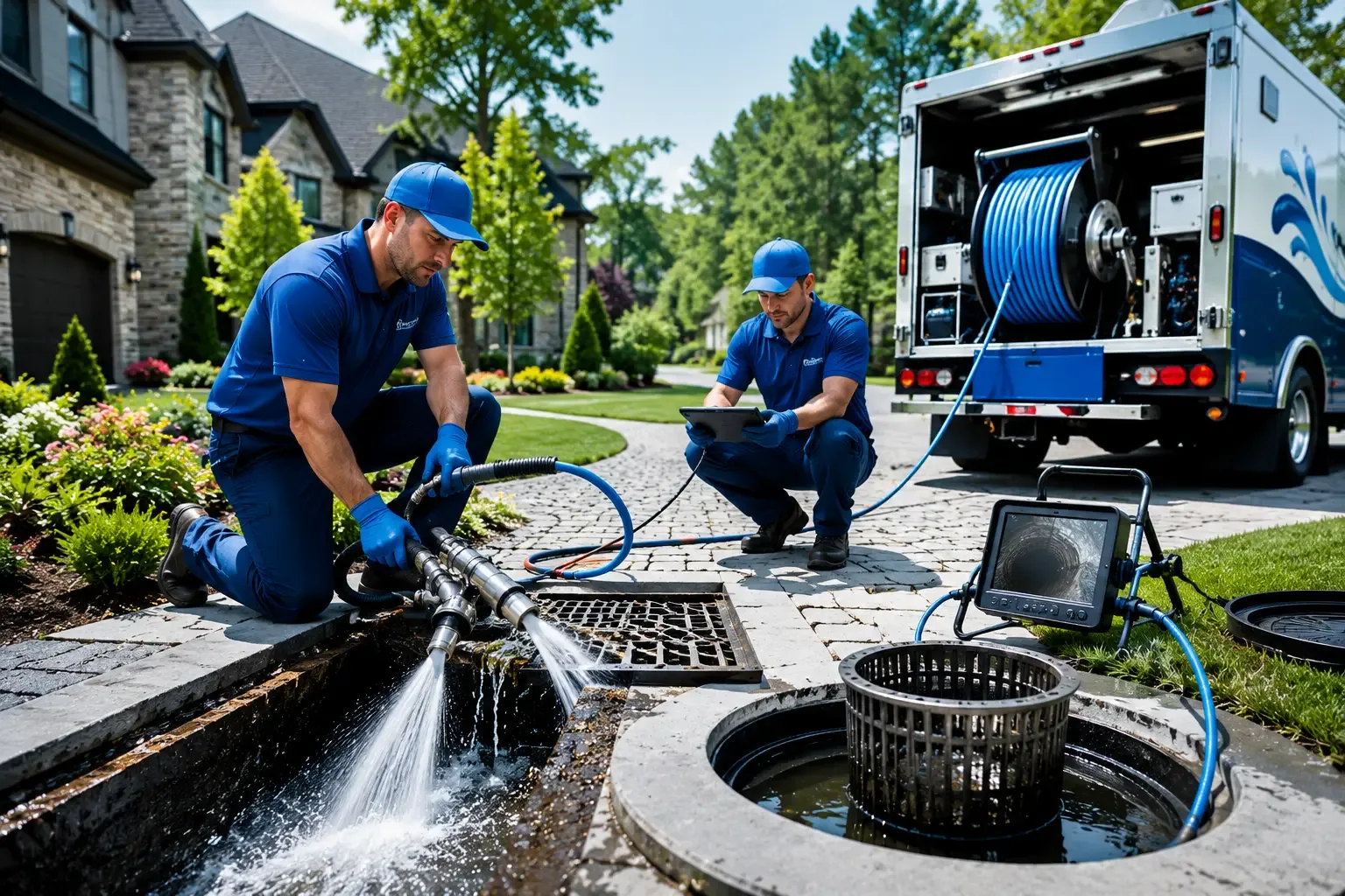 Local outdoor drain cleaning professionals in Kalona, IA