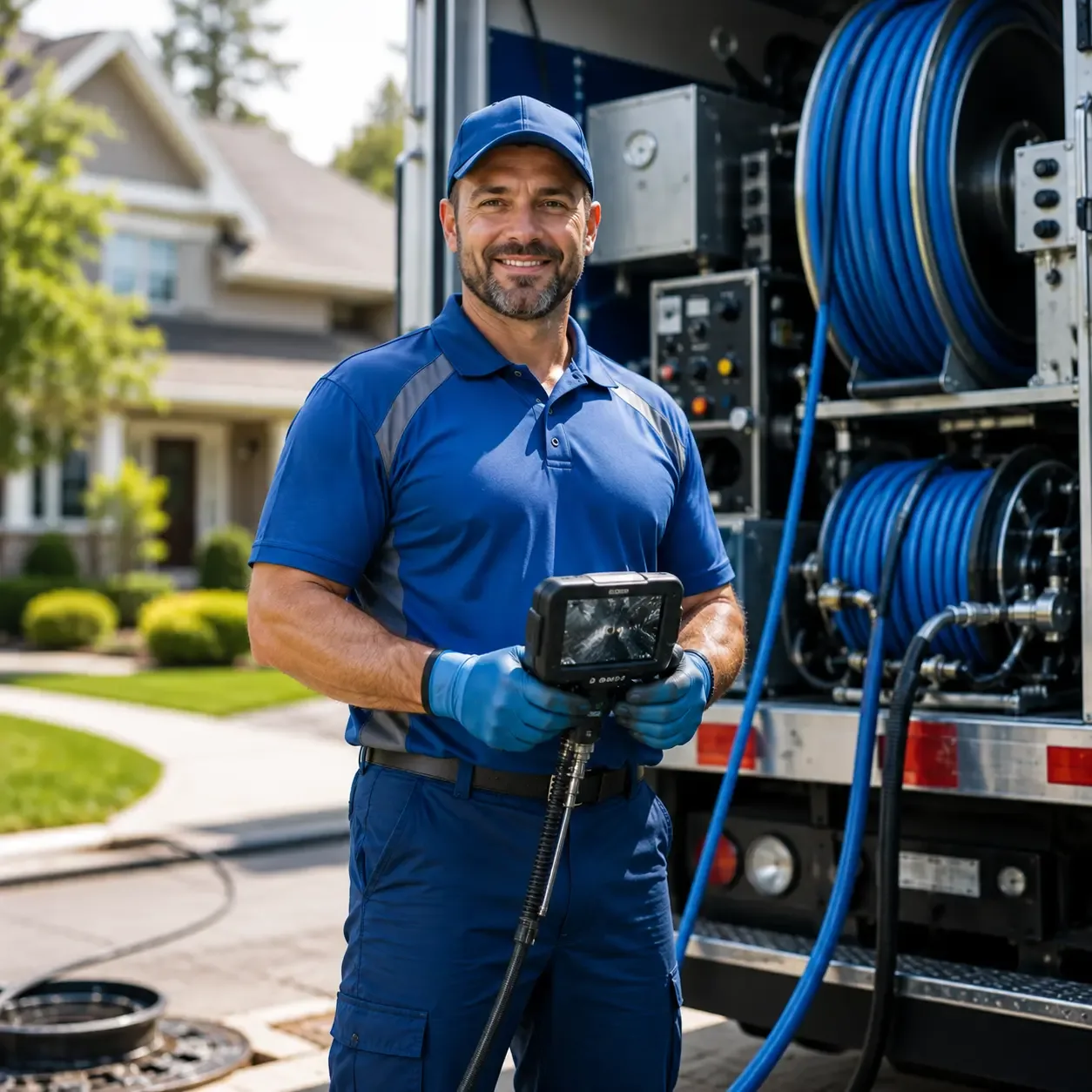 Local outdoor drain cleaning specialists in Kalona, IA